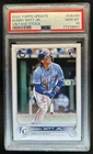 2022 Topps Update Bobby Witt Jr. RC Vintage Stock #42/99 Royals PSA 10