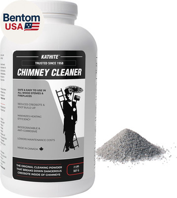 Kathite Chimney Sweep Cleaner 2LB - Fireplace Chimney Cleaning Kit - Creosote Re