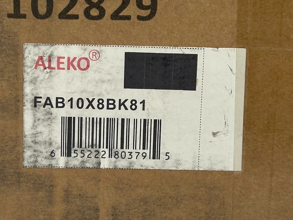 ALEKO Black Water Resistant Fabric Replacement for 10x8 ft Retractable Awning - Image 2 of 4