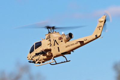 RotorScale AH-1F Cobra 200 Size Gyro Stabilized Helicopter - RTF USA Helicopters