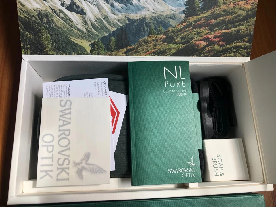 NEW Swarovski NL Pure 10 x 32 Binoculars Burnt Orange - Brand New in Box - Image 2 of 4