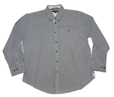 US Polo Assn.  Long Sleeve Button Down Men's Shirt Size XL  125th Anniversary