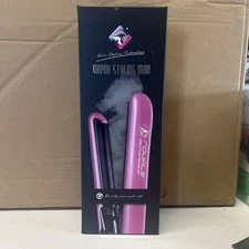 BRAND NEW Royale Pro Vapor Pink Styling Iron-- Flat Iron Straighter