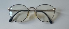 Luxottica 402 Eyeglasses Frames Gold electroplated KLIXX 140 Made Italy 24D7 