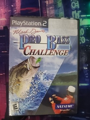 Mark Davis Pro Bass Challenge (Sony PlayStation 2, 2003) FAST SHIP! Reg Card!