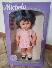 MICHELA SEBINO la BAMBOLA che parla e canta 1969 MADE IN ITALY NUOVA con scatola