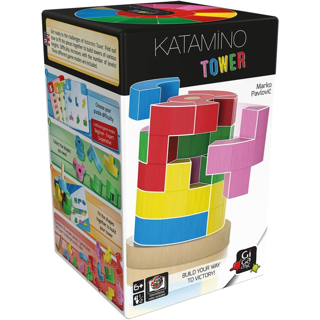Gigamic Katamino Tower Family Strategy Puzzle Game