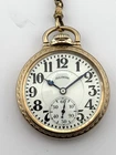 Illinois Bunn Special Antique Mech. Pocket Watch 21J  16s  5144672  WORKS!