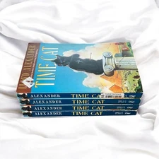 Set of 4 Time Cat Alexander Guided Reading Literature Circle Classroom Teacher