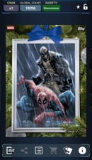 12 DAYS OF TOPPS DAY 8 SPIDER-MAN WOLVERINE 2025 MARVEL COLLECT DIGITAL CARD