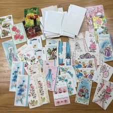 Lot Of 38 Unused Vintage Greeting Cards Sunshine Cards Artist Holiday