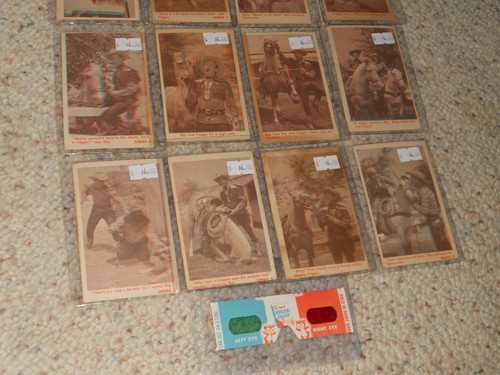 1953 Roy Rogers Post Cereal Sugar Crisp 3D Card Set (16) - w/Viewer - RARE!!! - Picture 2 of 6