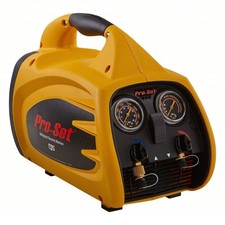 PRO-SET Refrigerant Recovery Machine 0.5 lb/min Vapor, 7.8 lb/min, 2/3 hp