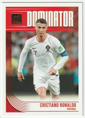 Cristiano Ronaldo Dominator # D-13 2018-19 Panini Donruss Soccer Portugal CR7