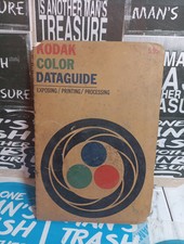 Kodak Color Dataguide Reference Book Photo 1971 4th Edition Plus Bonus Guide     
