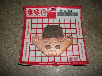 NOS 86-01 SUZUKI RM80 RM 80 REAR BRAKE PADS 69100-02821 | eBay