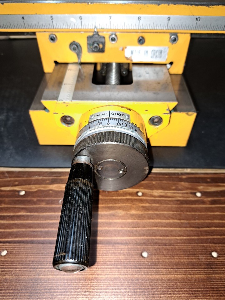Emco Compact 5 Unimill XY Table Imperial Inch Gauges PN 201011 J18X | eBay