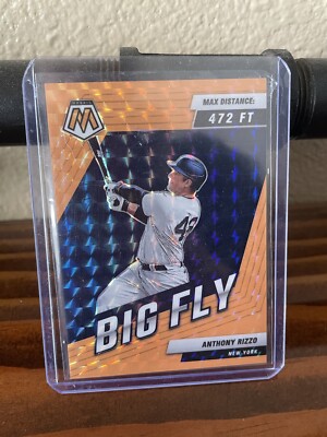2022 Mosaic Anthony Rizzo Big Fly Orange Prism /99