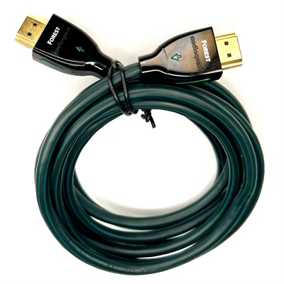 AudioQuest Forest HDMI Cable 2m (6.6ft)   4K High-Speed Gold-Plated   Tested
