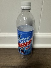 Empty Mountain Dew Frost Bite 16.9 oz bottle
