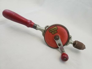 Rare-Vintage-Metabo-126-Hand-Drill-Egg-Beater-Antique-Tool-Made-in-Germany