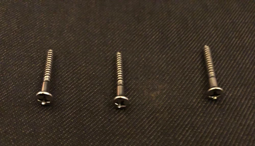 Gibson Maestro Vibrola Tremelo SCREWS- for SG, Junior, Melody Maker- SCREWS ONLY