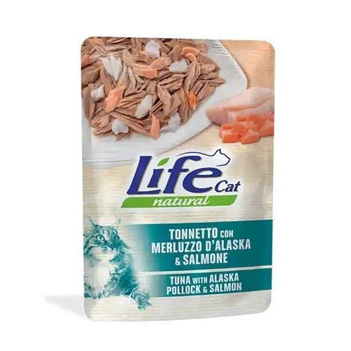 Life natural bustine gatto 70 gr cibo umido per gatti busta in jelly naturale - Foto 11 di 13