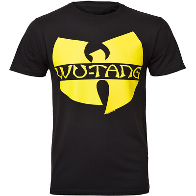 Wu Tang Clan Logo T-Shirt Official Schwarz S-5XL Neu