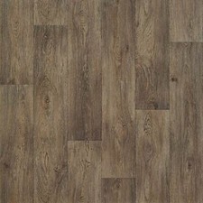 Aged Oak 691D Vinyl Flooring Quality Wood Plank Effect Lino Foam Backed 2/3/4m