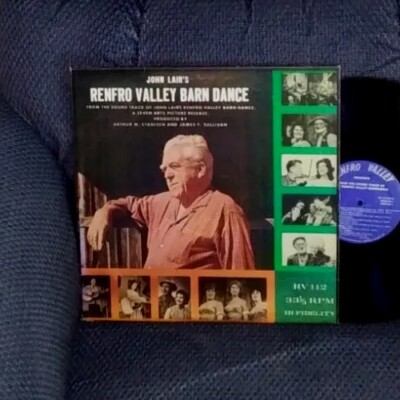 John Lair's ''Renfro Valley Barn Dance'' LP RARE PRIVATE  BLUEGRASS KENTUCKY