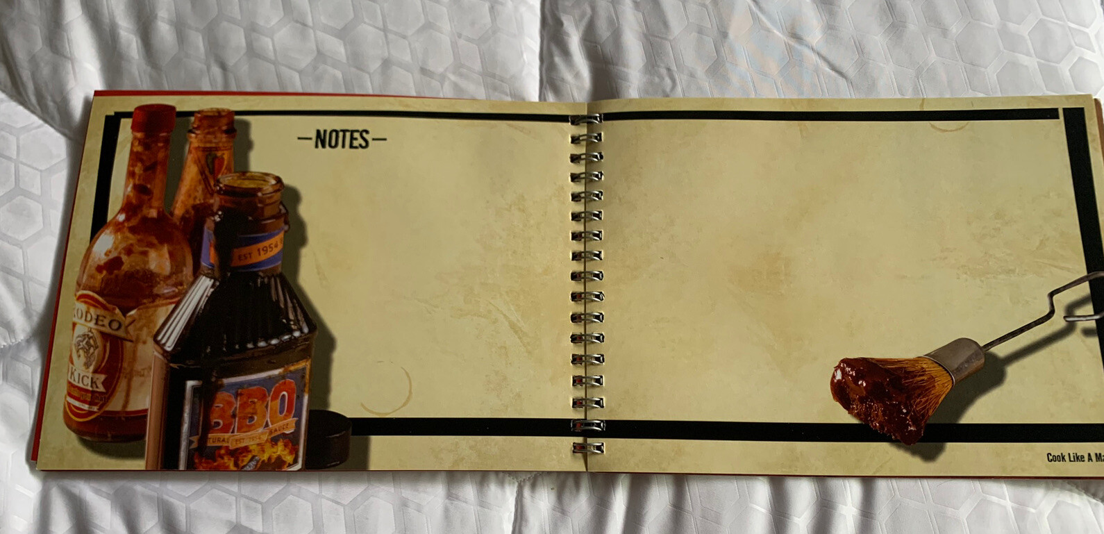 Marlboro Cook Like A Man Cookbook Spiral Bound GRILL IT SMOKE IT BBQ IT 2004