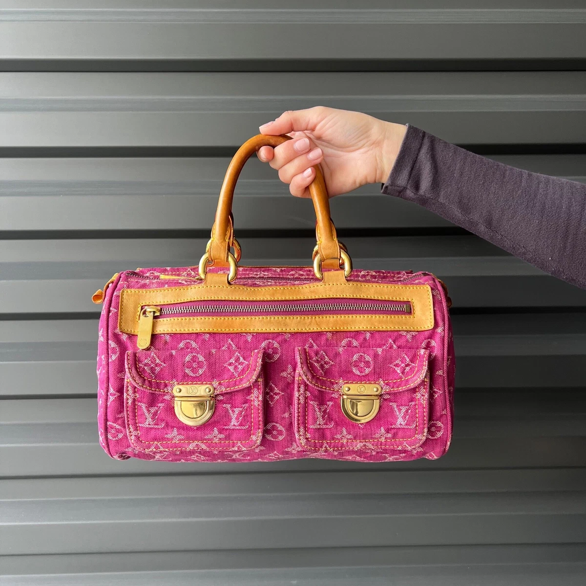 Louis Vuitton Félicie Pochette Monogram Fuchsia Monogram