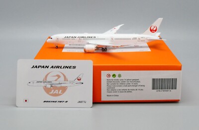 【JAL B787-9 JA877J 1/400】 Japan Airlines B787-9 Reg: JA877J EW 1:400 Diecast FLAPS DOWN