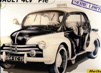 Heller Renault 2Cv 2 Cv Pie Polizei Police Elster Modell-Bausatz 1:24 Neu Kit