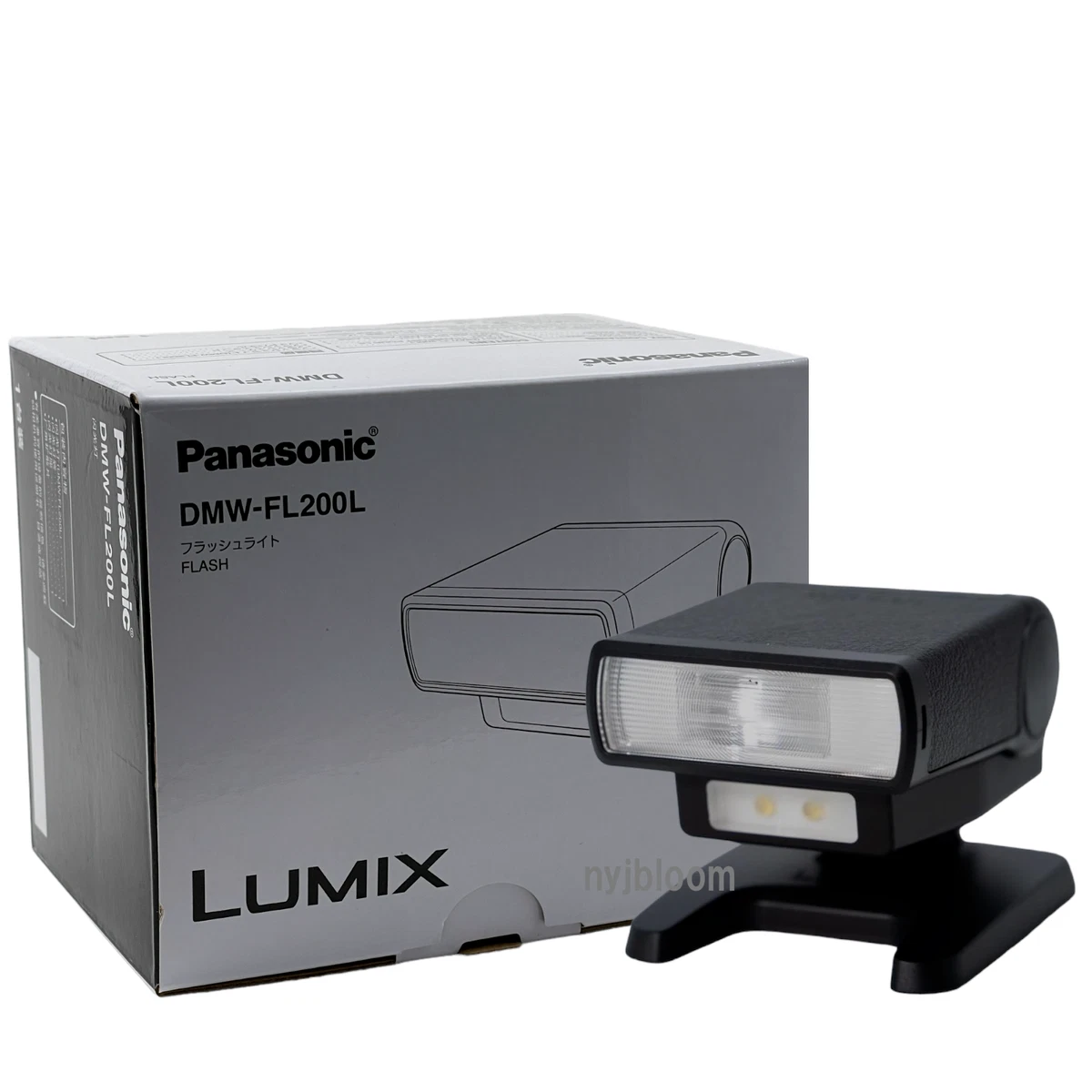 New PANASONIC Lumix DMW-FL200L External Flash with LED Light