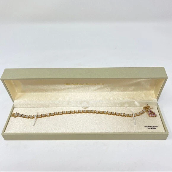 Gold and hotsell silver diamond bracelet