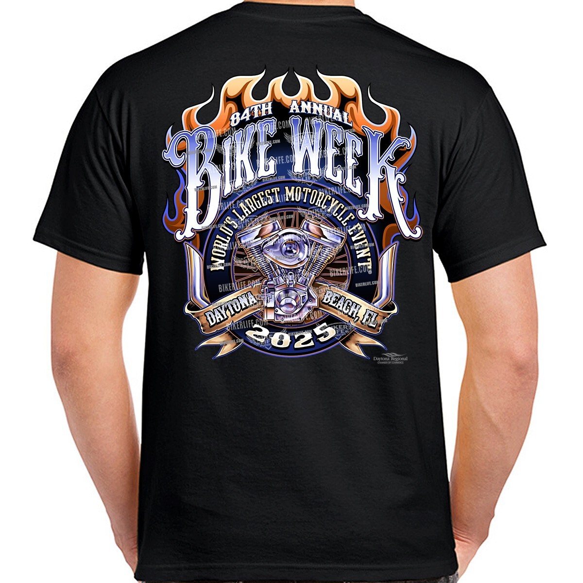 BIKE WEEK '79Tシャツ DAYTNA Amazon.com: Daytona Beach Bike Week 2024 Retro Motorcycle