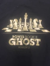 Power Book Season 2 Influence Tee Power Book Ghost Shirt 3XL STARZ