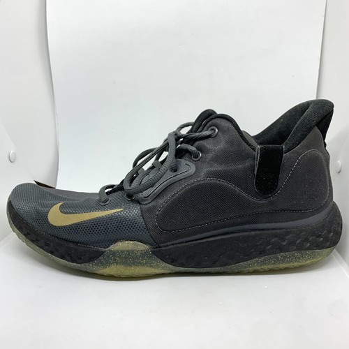 Nike KD Trey 5 VII gris oscuro oro metálico negro para hombre talla 9,5 AT1200 003 - Imagen 4 de 12