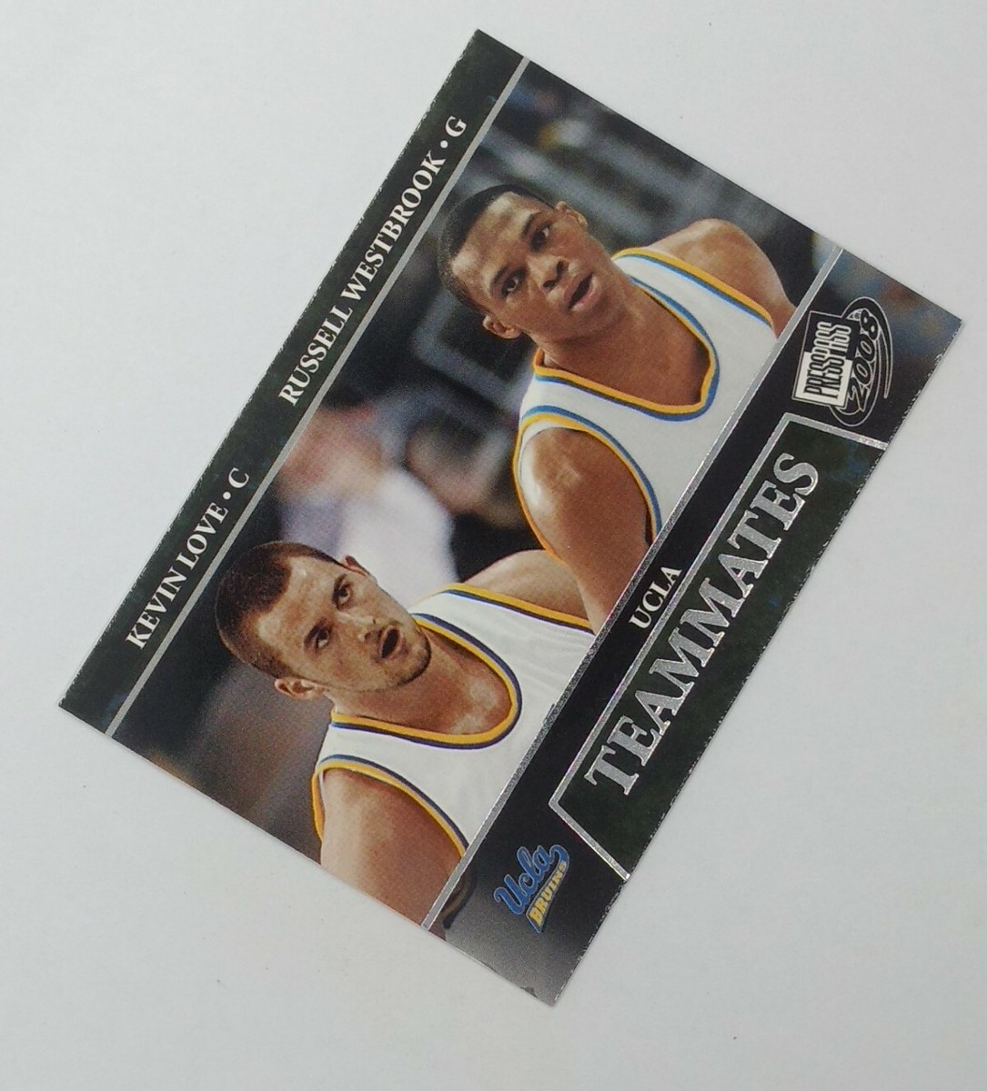 2008 08 Press Pass UCLA Teammates Kevin Love Russell Westbrook #56