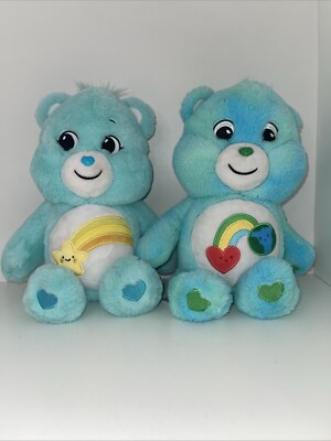 Care Bears Wish Bear Earth Bear  2020 Plush Stuffed Animal Shooting Start Earth