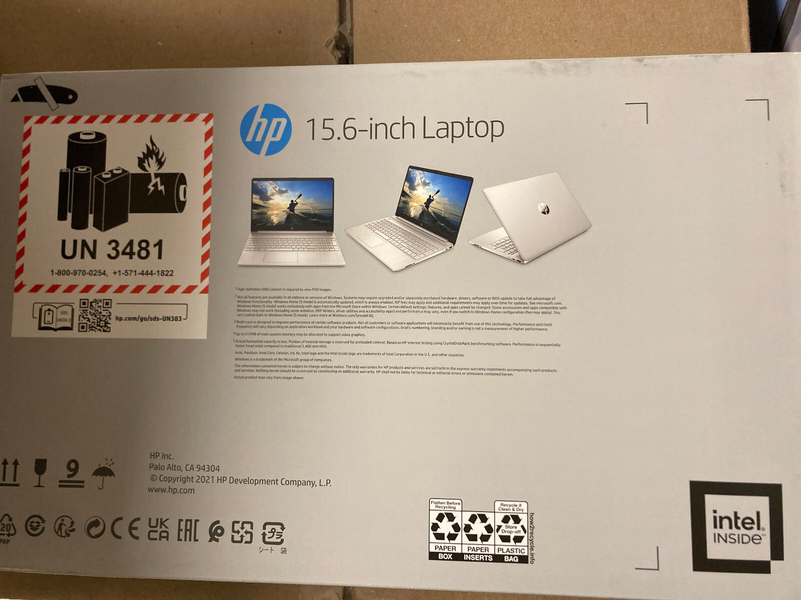 NEW HP 15-dy2091wm 15.6