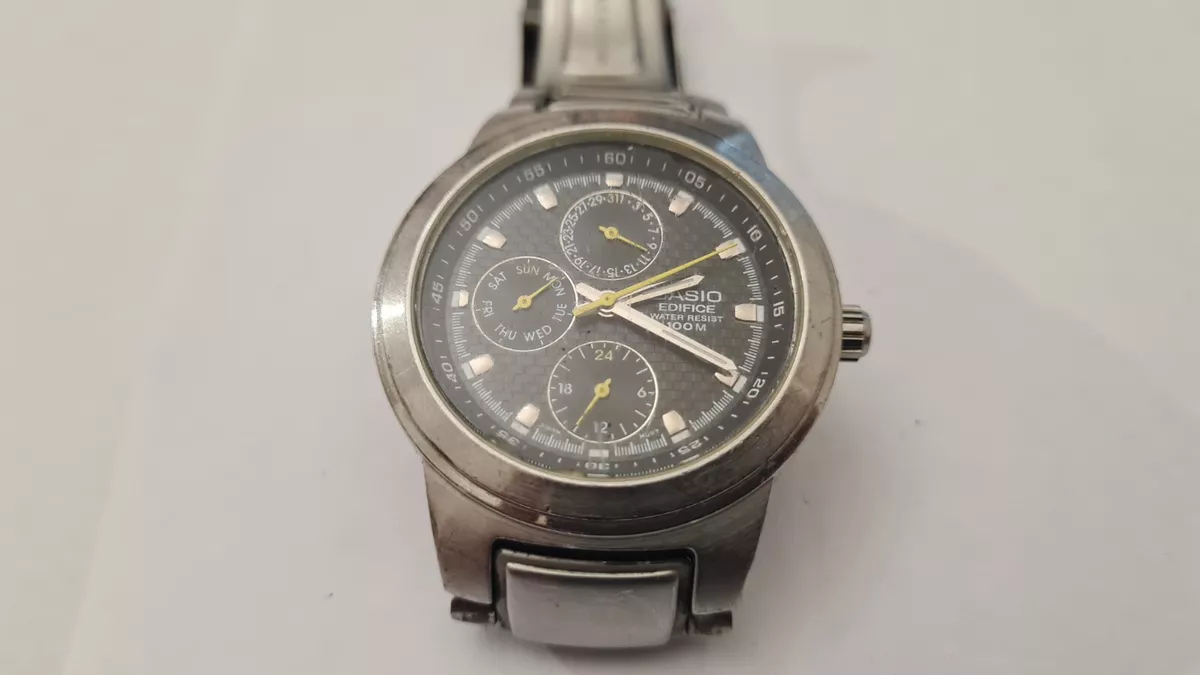 Casio EF 308 Chronograph Watch
