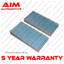 Cabin Filter Set Aim Fits Jeep Wrangler 2006- 2.8 CRD 3.6 3.8 + Other Models