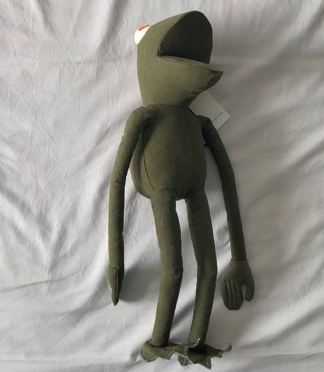 READYMADE×The Muppets Kermit the Frog 人形 READYMADE The Muppets Kermit Frog KHAKI GREEN 24