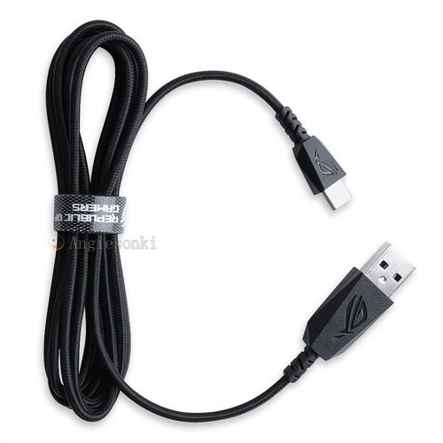1.8M USB Type C Charging Cable for ASUS P704 ROG CHAKRAM Wired Mouse