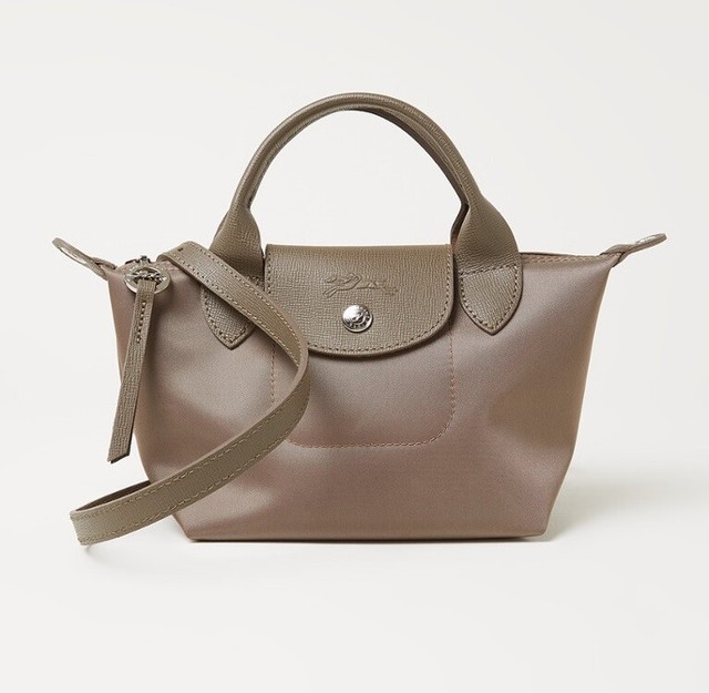 longchamp le pliage neo taupe