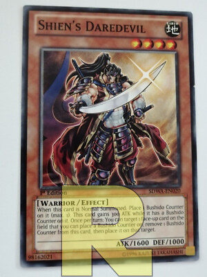 Shien's Temerary / Daredevil  Common  SDWA-EN020  Englisch  EX