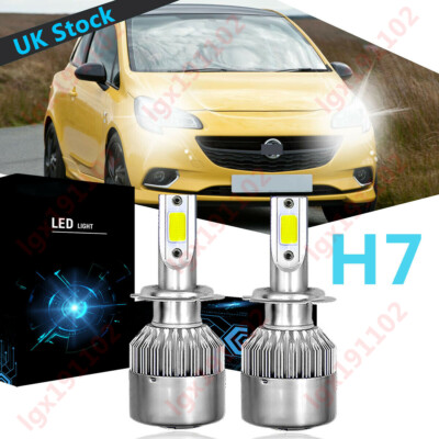 FITS VAUXHALL MERIVA 2006-ON SET H7 501 HALOGEN XENON EFFECT LIGHT BULBS