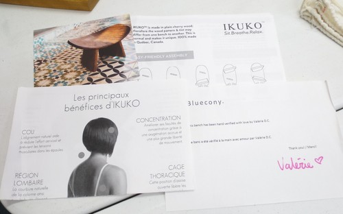 BLUECONY Meditation Bench IKUKO Original Portable Version with Bag - Picture 7 of 7